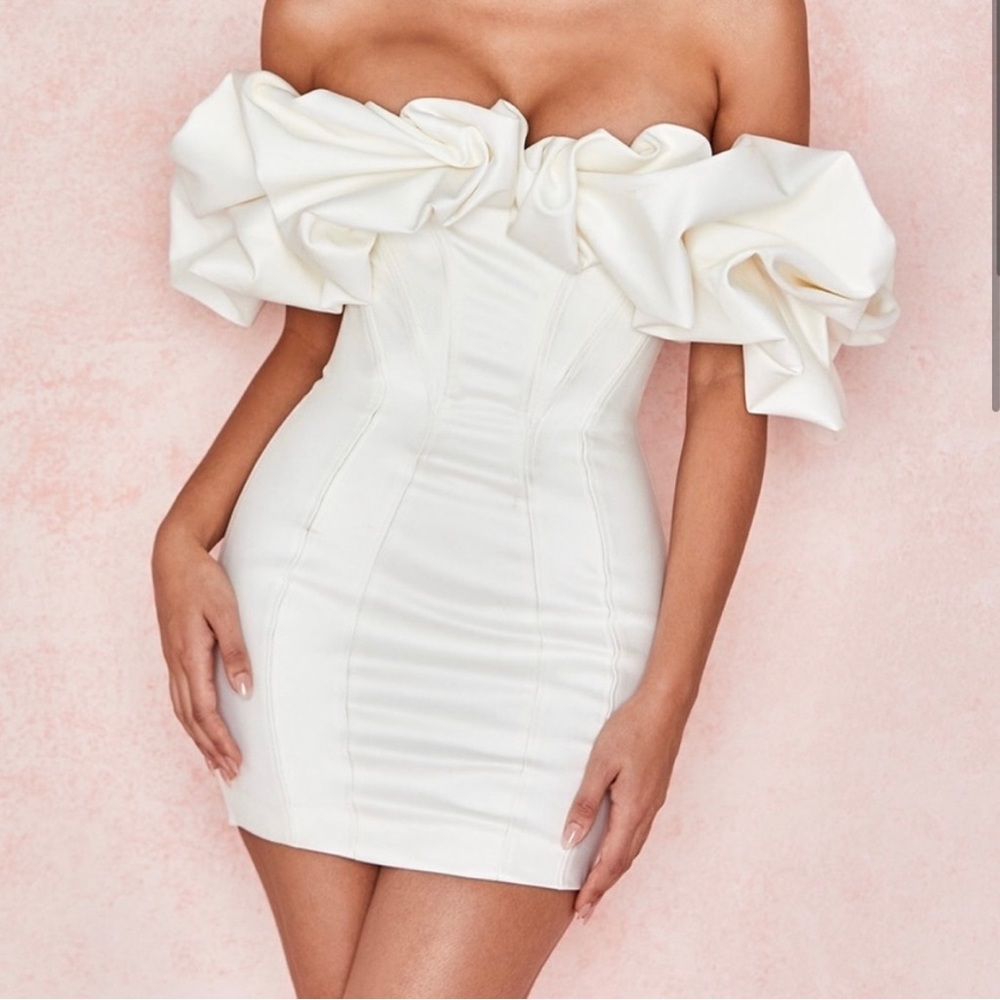 House of CB Selena Dress in Ivory